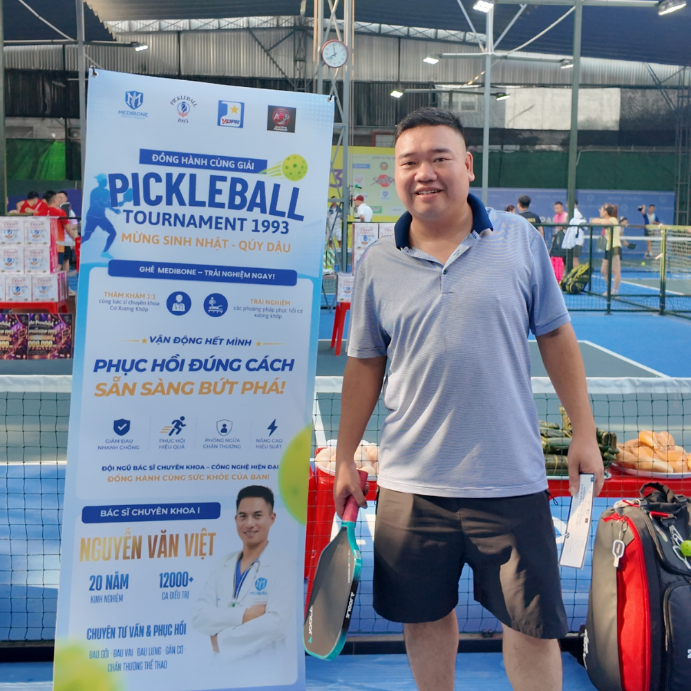 MEDIBONE ĐỒNG HÀNH CÙNG PICKLEBALL TOURNAMENT 1993 – MỪNG SINH NHẬT QUÝ DẬU 4 MEDIBONE ĐỒNG HÀNH CÙNG PICKLEBALL TOURNAMENT 1993 – MỪNG SINH NHẬT QUÝ DẬU